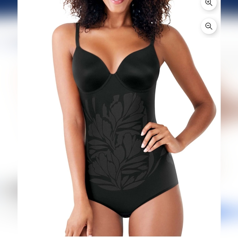 2X Maidenform Women’s Shapewear FitSense Extra Firm Shaping Bodysuit FLS075